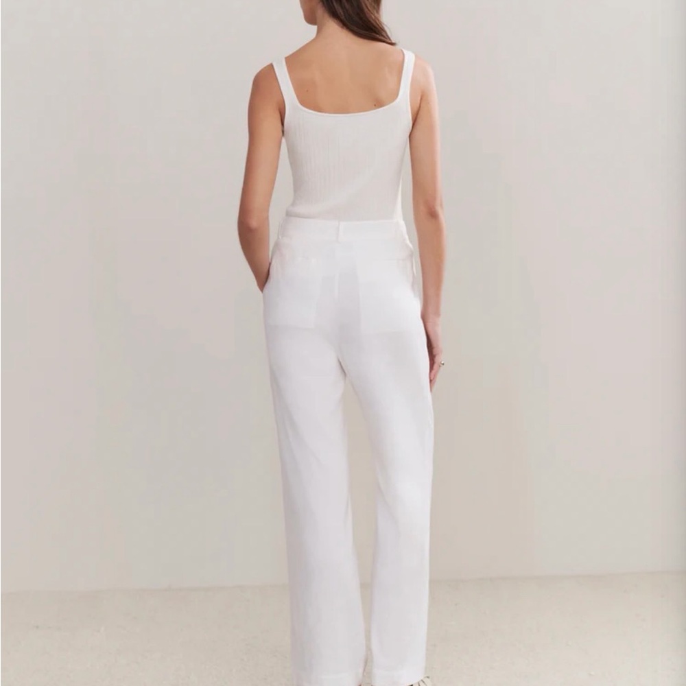 Jenni Kayne Riley Linen Trouser - Picture 4 of 4